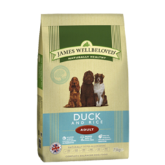 James Wellbeloved: ADULT MAINTENANCE DUCK & RICE KIBBLE - 2kg