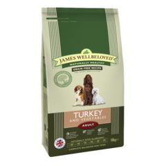 James Wellbeloved: ADULT MAINTENANCE TURKEY & VEGETABLE KIBBLE - 1.5kg James Wellbeloved: ADULT MAINTENANCE TURKEY & VEGETABLE KIBBLE - 1.5kg