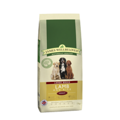 James Wellbeloved: ADULT MAINTENANCE LARGE KIBBLE LAMB & RICE - 15kg James Wellbeloved: ADULT MAINTENANCE LARGE KIBBLE LAMB & RICE - 15kg