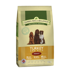 James Wellbeloved: ADULT MAINTENANCE TURKEY & RICE KIBBLE - 2 x 15kg