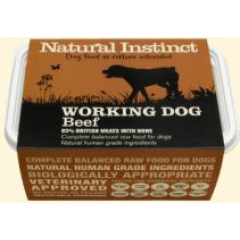 Natural Instinct: WORKING BEEF & CHICKEN - 1kg Natural Instinct: WORKING BEEF & CHICKEN - 1kg