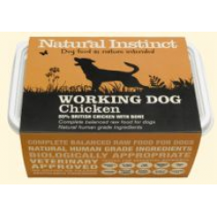 Natural Instinct: WORKING CHICKEN - 1kg Natural Instinct: WORKING CHICKEN - 1kg