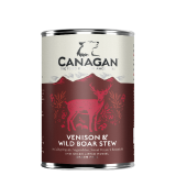 Canagan: VENISON & WILD BOAR 6x400g TINS Canagan: VENISON & WILD BOAR 6x400g TINS